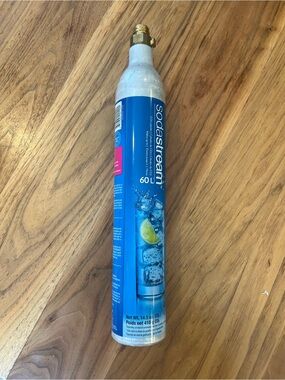 SodaStream Blue CO2 Cylinder - Refillable Carbonation Canister (60L)